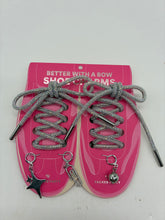 Load image into Gallery viewer, Packed Party Rhinestone Shoe Laces with Charms